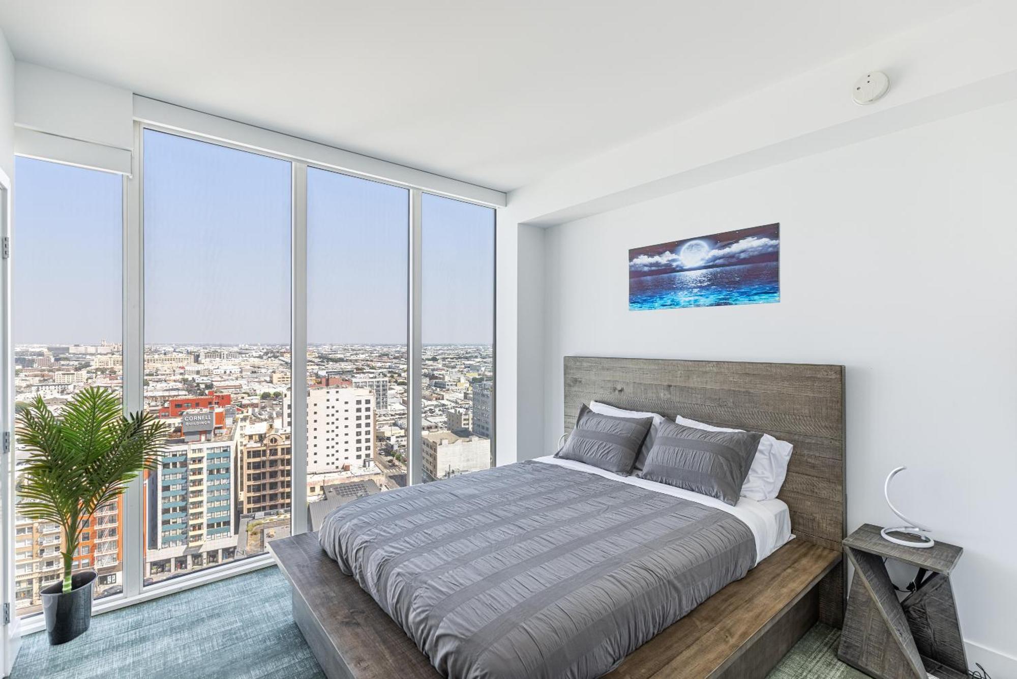 Floor High Rise 3 Bed Dtla Skyscraper Penthouse Apartamento Los Ángeles